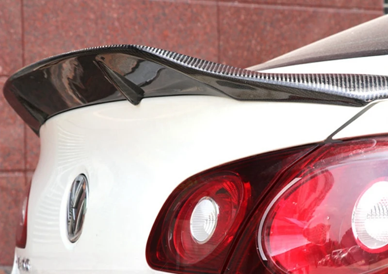 R style задний спойлер на крышу из углеродного волокна для Volkswagen VW Passat CC Sandard 2009