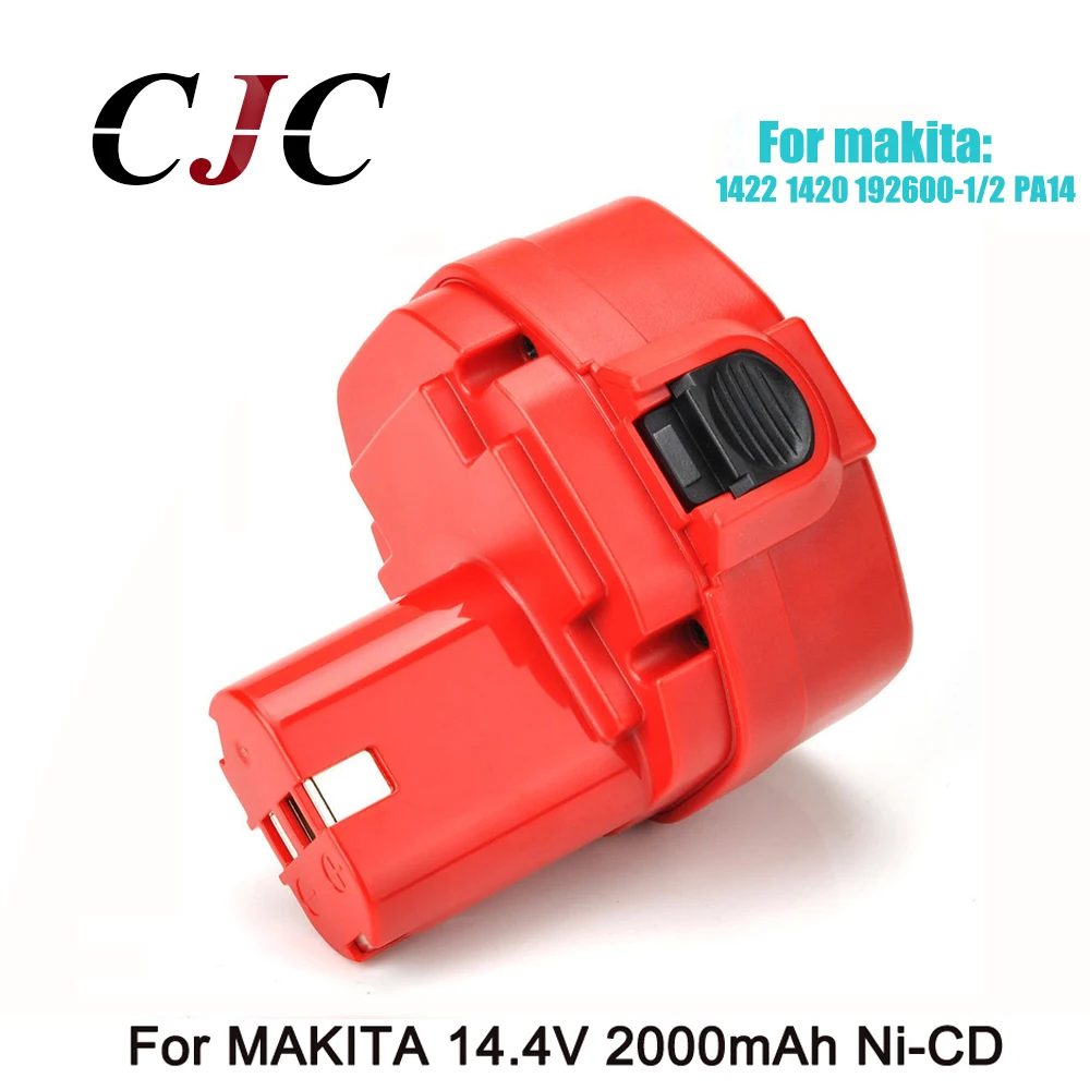 

14.4 Volt 2000mAh NI-CD Power Tool Battery for MAKITA 14.4V Battery for Makita 1422,1420,192600-1, 193985-8, 194172-2