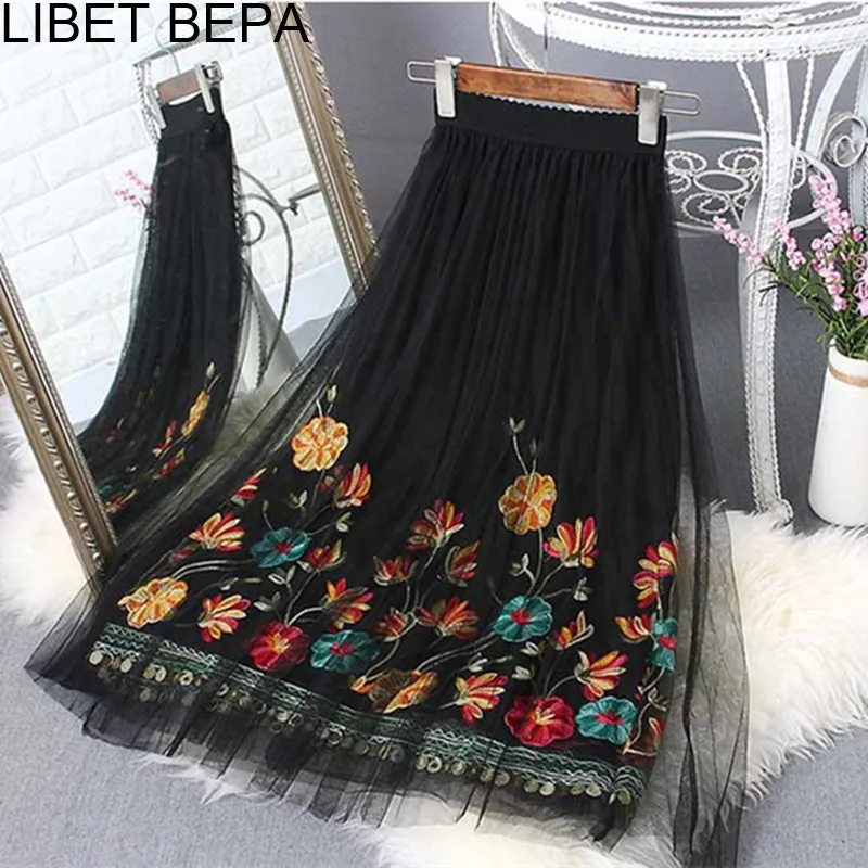 2018 Новый Повседневное модные Винтаж плиссированные бальное платье цветочной