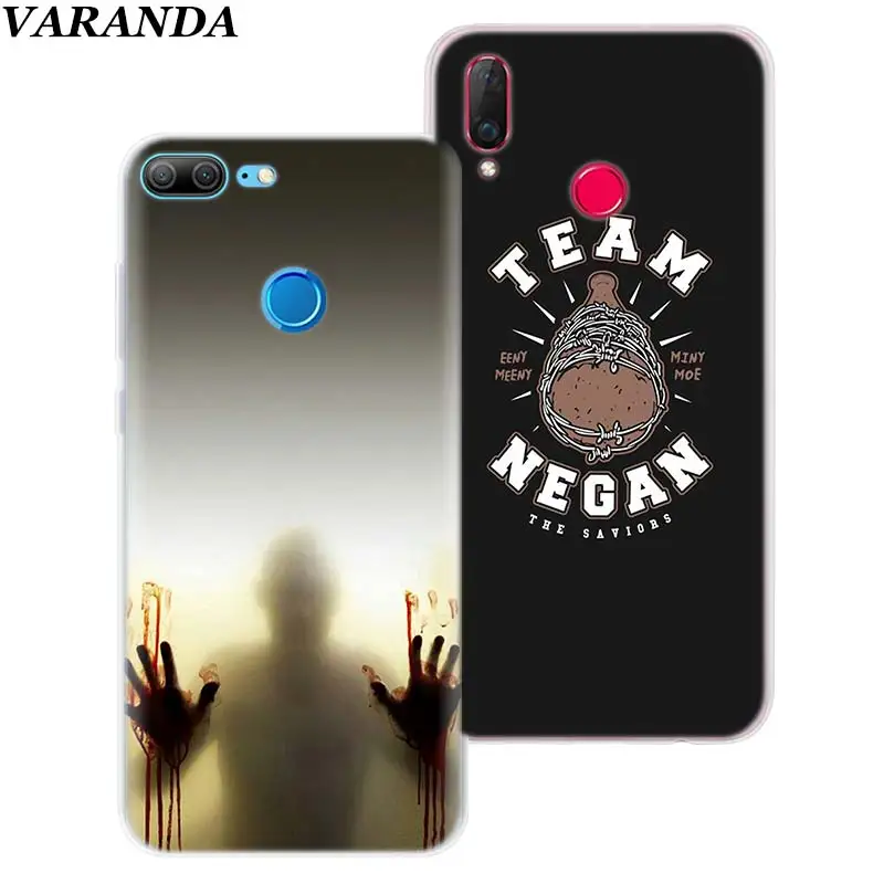 The Walking Dead команда нигана мягкий чехол для huawei Honor 8X 8C 8 S 8A 9 10 Lite 20i просмотра 20 Y6 Y7 Y9 чехол Coque