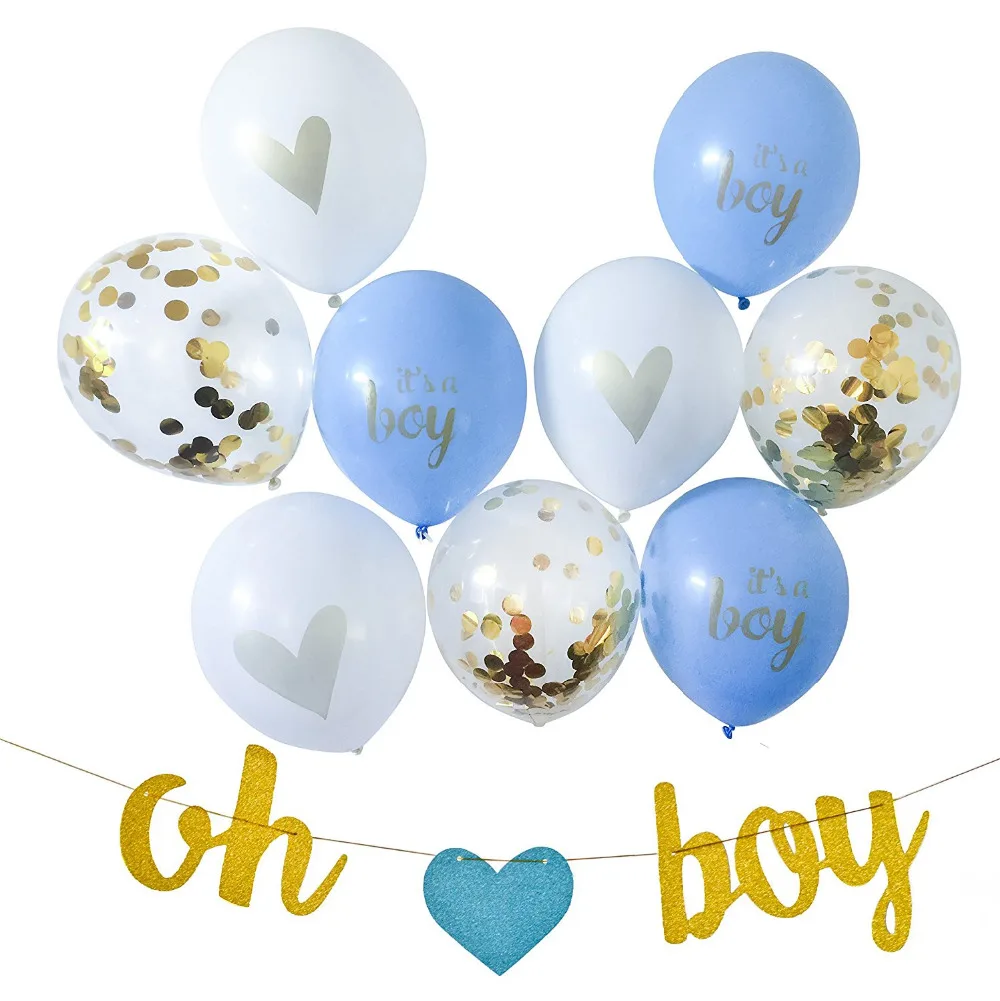 10 шт./лот Baby Shower украшения это Покупаете ли вы для мальчика или девочки вечерние