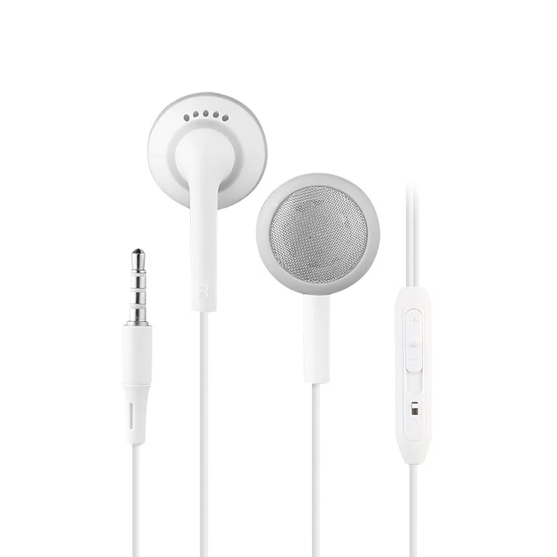 

10pcs/lot High Quality Portable 3.5mm In-Ear Stereo Bass Earphones Headset With Mic Earphone Headphone for Mobile phone