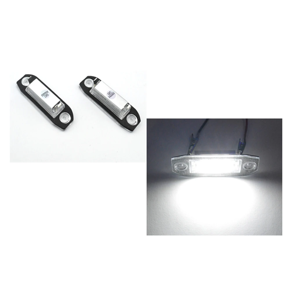 2 шт. 24 SMD Автомобильный светодиодный светильник номерного знака для Volvo S40 S60 S80 XC70