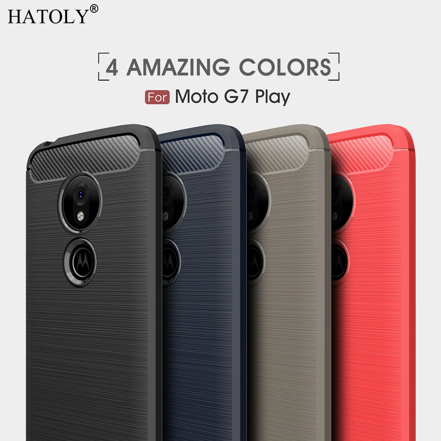 Для Motorola Moto G7 Play чехол для мягкий резиновый силиконовый защитный бампер телефона