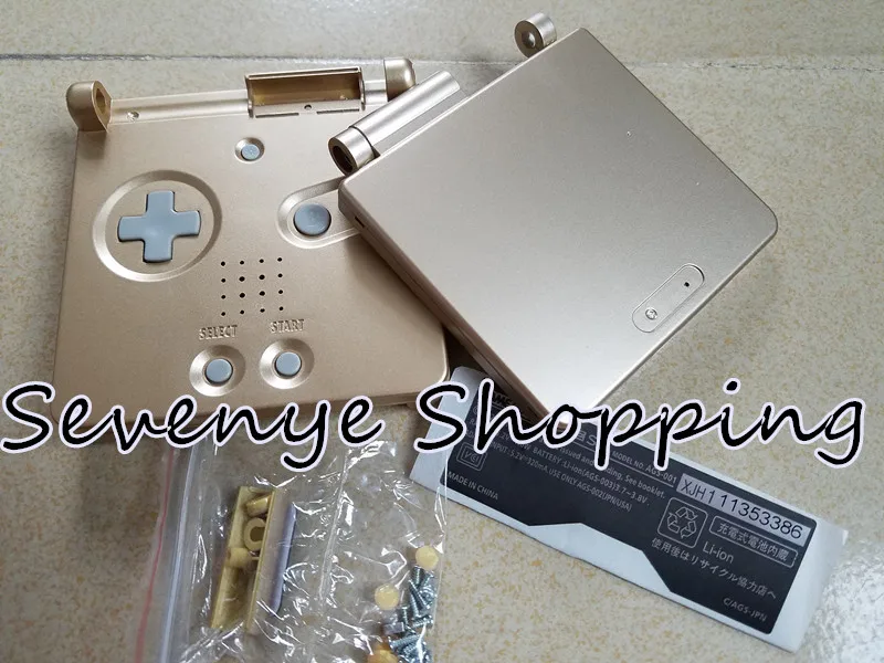 Выполните Корпус снарядов для GBA SP Gameboy Advance SP Дело Консоль белый Цвет
