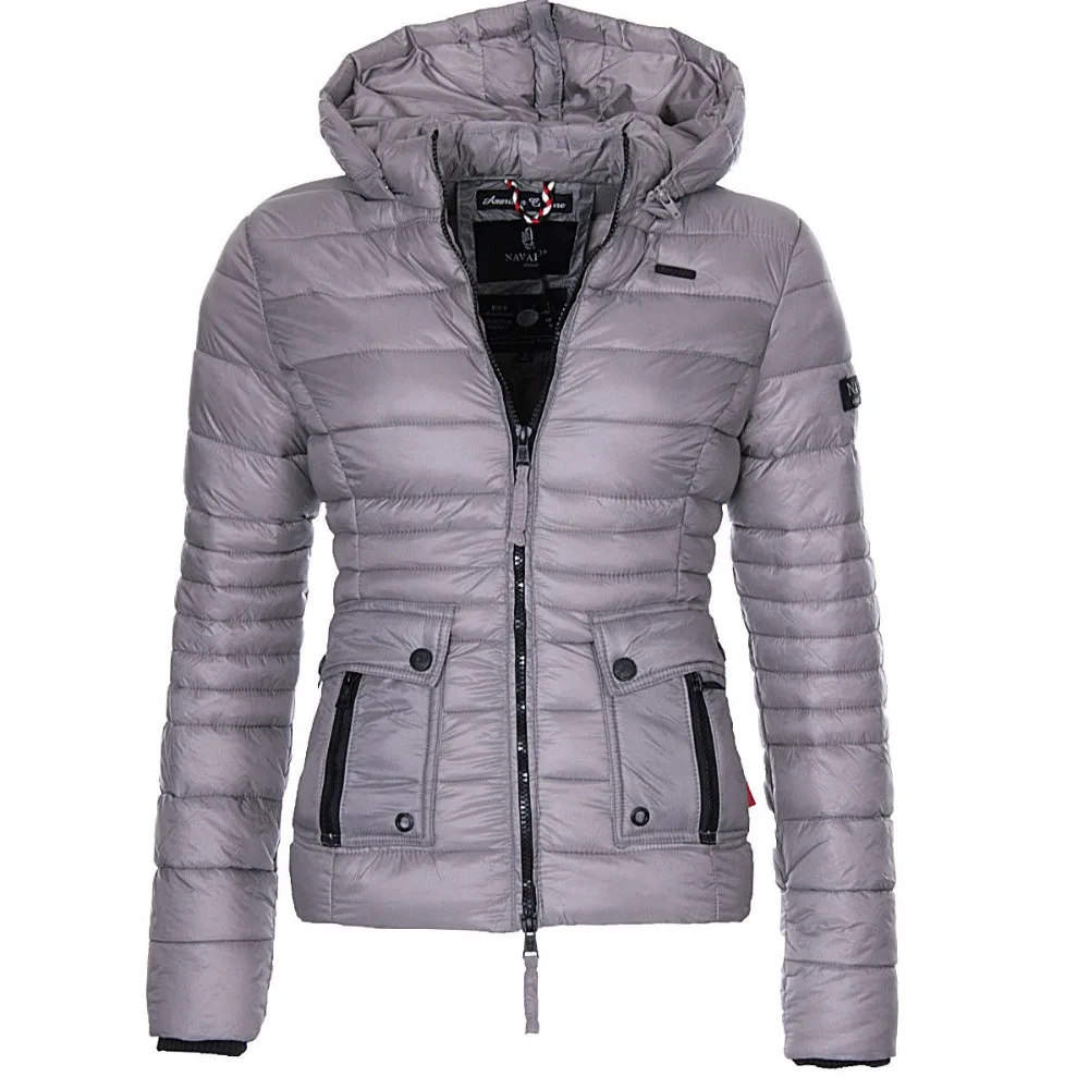 ZOGAA Winter Parkas Women's Warmth Coats Puffer Jacket Parka Women Fashion Slim Fit Solid Coat Outwear 2019 | Женская одежда