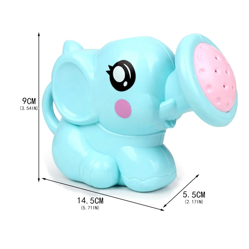 

Newborn Plastic Elephant Watering Pot Bath Toys Cute Baby Cartoon Baby Bath Shower Tool Water Toys for Kids Children