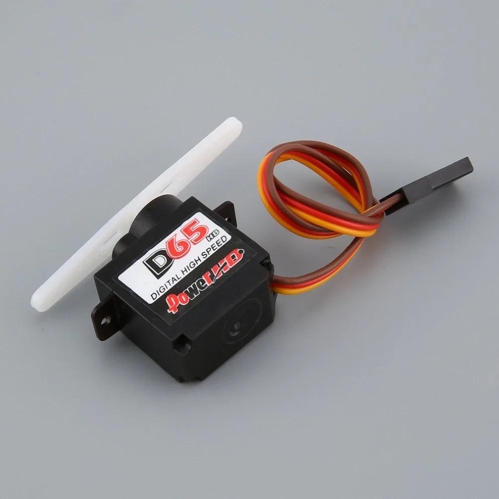 Мощность HD DS65HB 1 5 кг рулевой крутящий момент цифровой пластик шестерни Coreless Servo