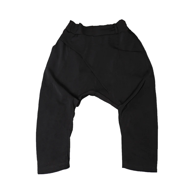 

M-6XL!! 2018 Summer personality casual harem pants male thin skinny capris pants Big yards men's trousers