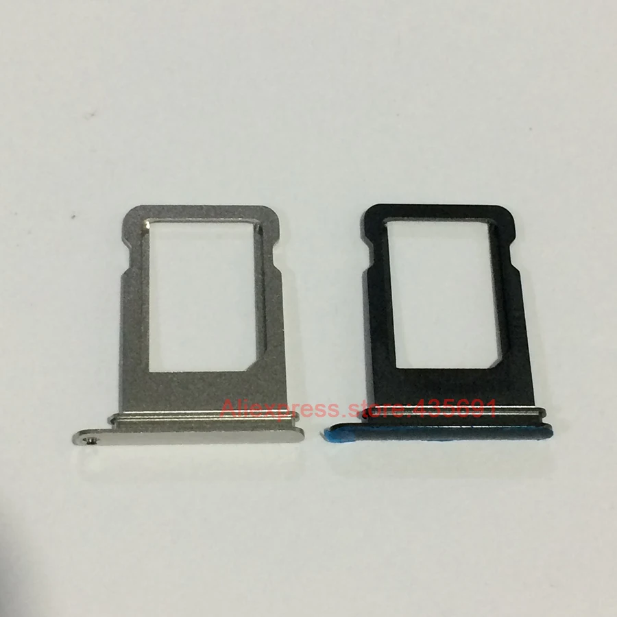 10 шт./лот OEM Новый Nano слот для sim карты держатель с резиновым уплотнением iPhone X