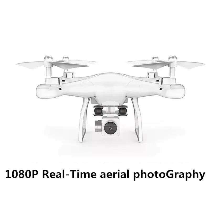 White 1080p Camera 2,4 ГГц Голосовое управление четыре оси HD камера Дрон для аэрофотосъёмки Wi-Fi FPV Безголовый режим одна кнопка возврата датчик тяжести - Цвет: White 1080p Camera