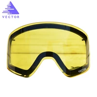 only lens for hxj20011 anti fog uv400 skiing goggles lens glasses weak light tint weather cloudy brightening