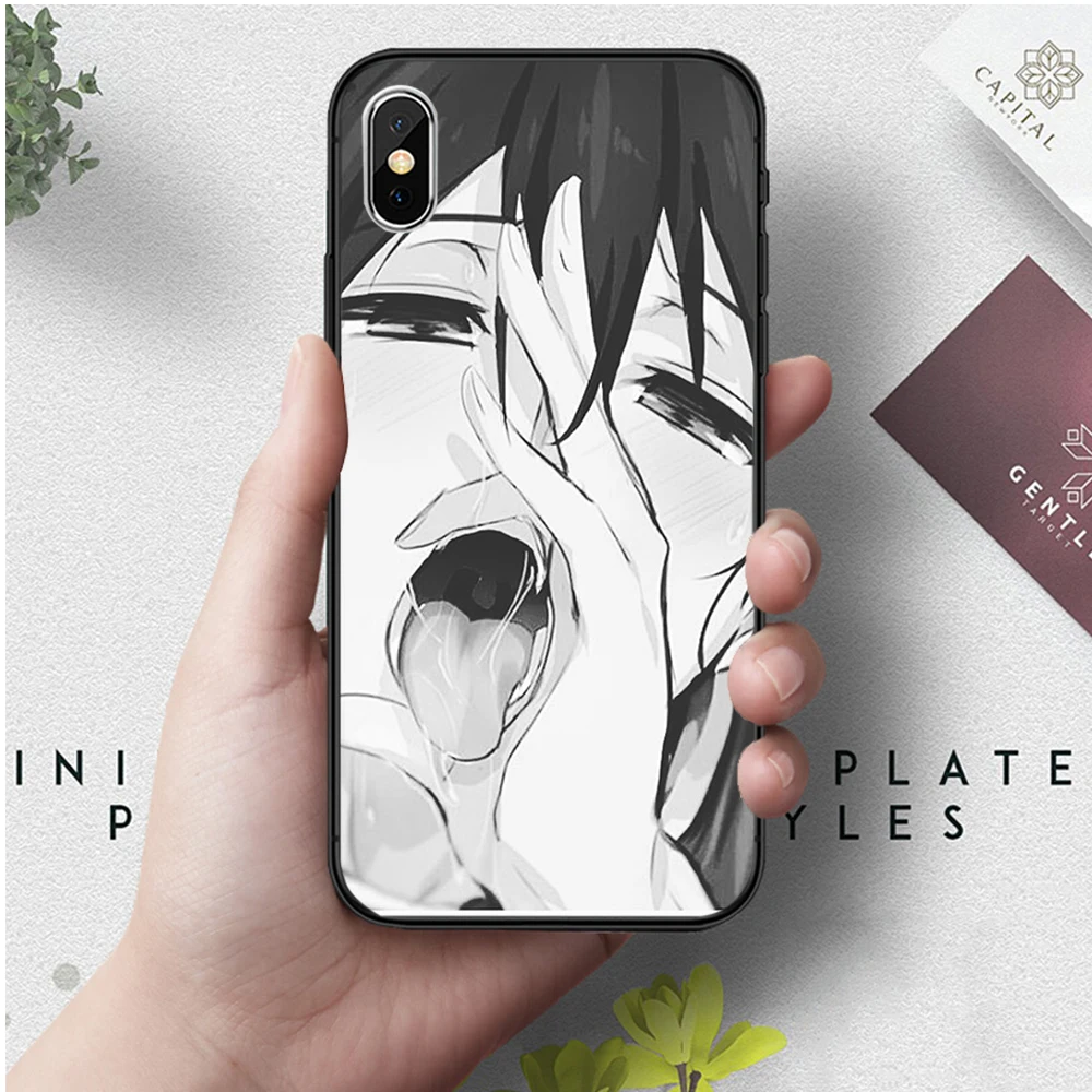 2 Аниме девушка мультфильм Япония Coque силиконовый чехол для iPhone 5 5S 6 6S Plus 7 8 11 Pro X XS Max XR - Цвет: 2