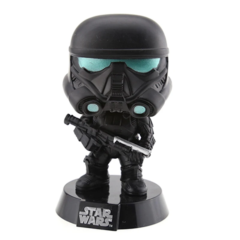Новинка, 10 см, Звездные войны, Дарт Вейдер, KYLLO REN YODA PHASMA Darth MAUL, BB-8, фигурка, качающаяся голова, Q Edition, для украшения автомобиля
