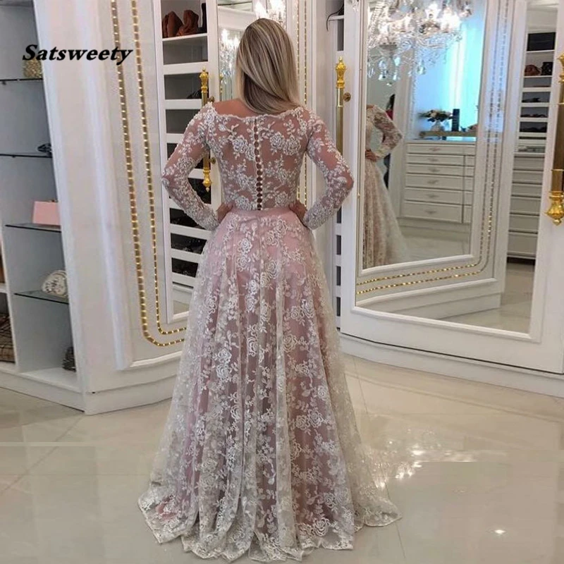 Светильник розовое кружевное ТРАПЕЦИЕВИДНОЕ платье для выпускного вечера