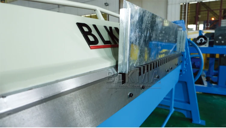 BLKMA HVAC Duct Manual TDF Steel Sheet Metal Bending Machine Manufacturer |