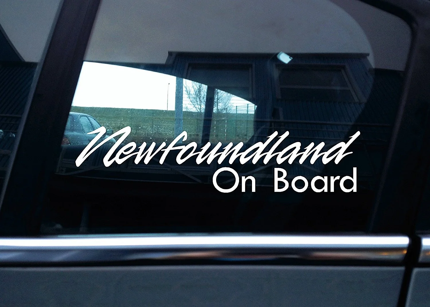 Виниловая наклейка для собак из Newfoundland Стайлинг автомобиля|Наклейки на