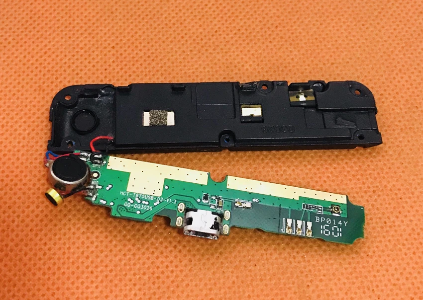 Б/у оригинальная зарядная плата с usb-разъемом + Громкий динамик для Ulefone Power MTK6753 Octa
