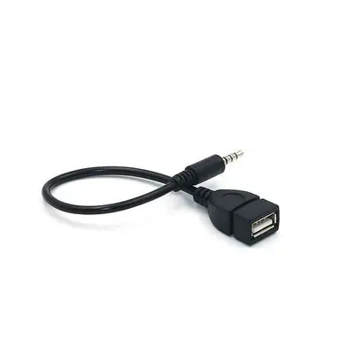 2019 Прямая поставка USB разъем на 3 5 мм подключение к U-дискам автомобильный