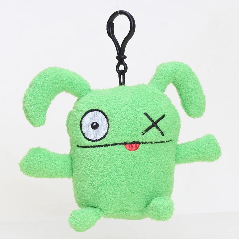 green Uglydolls брелок Ox Moxy Uglydog Babo Wage Puglee Dave Мягкие плюшевые игрушки некрасивая кукла плюшевый брелок плюшевые подвески игрушки - Цвет: green