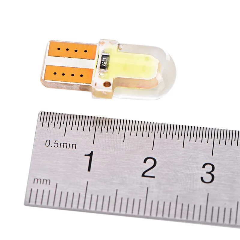 10 шт. Авто Клин габаритный фонарь светодиодный W5W T10 194 168 COB 8SMD CANBUS яркая кварцевая