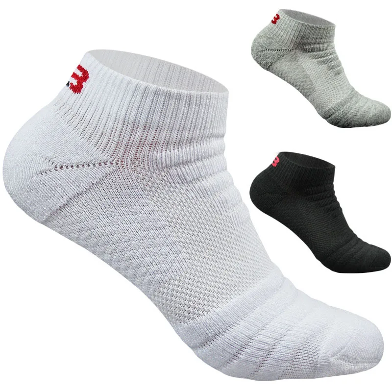 

(3 Pairs) High Quality Men Socks Profession Thick Mens Socks Thermal Towel Bottom Foot Wear Terry Pure Combed Cotton Ankle Sock