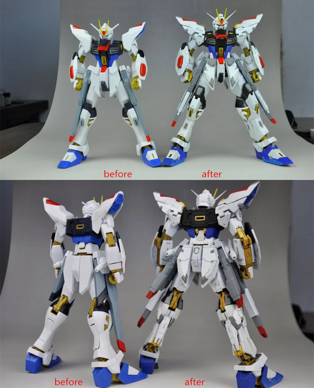 Guaishou изменения частей для Bandai 1/100 mg ZGMF-X20A удар СВОБОДА GUNDAM | Игрушки и хобби