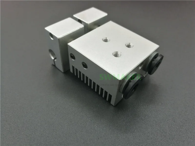 Chimera Plus+ Двойная Экструзионная головка 2 в 2 из V6 hotend комплект с кабелем термопары и обновленная головка раковина для 3D-принтера запчасти