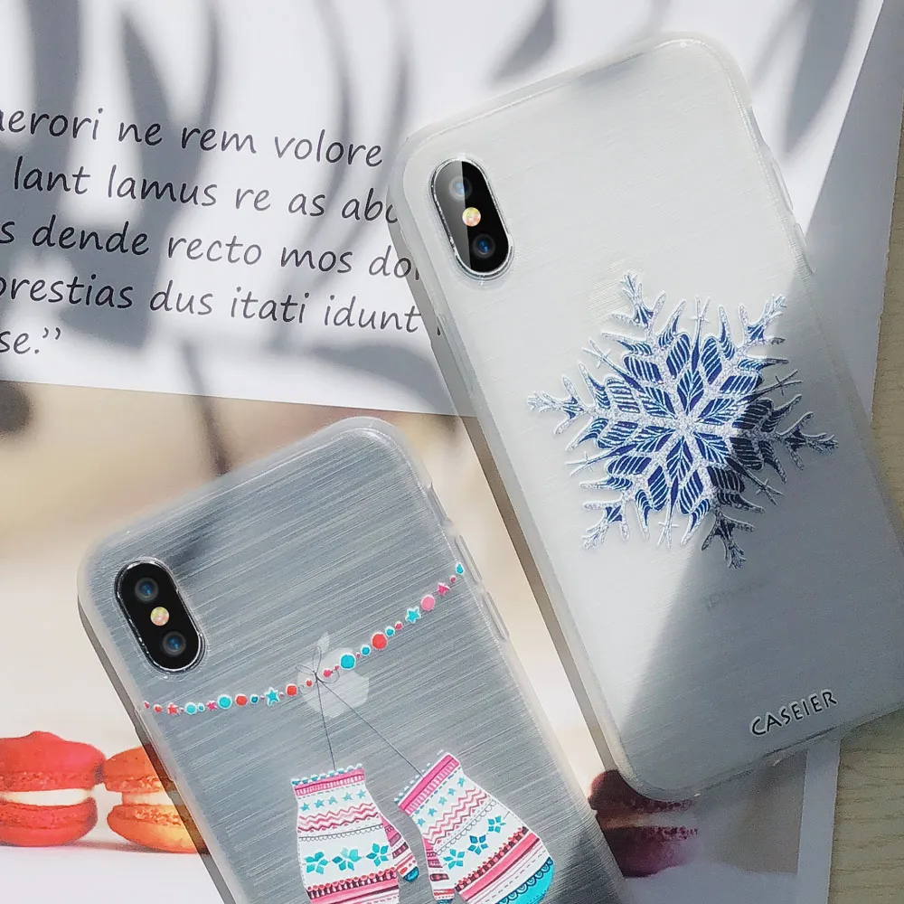 CASEIER новогодний чехол для Huawei P20 Pro P9 Mate 20 Lite P Smart 2019 телефона с рождественским