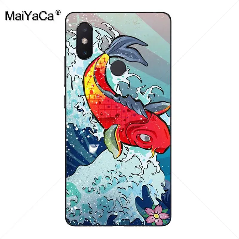 MaiYaCa японская Татуировка Koi Fish аксессуары для телефона чехол xiaomi mi 8se 6 note2 note3 redmi 5