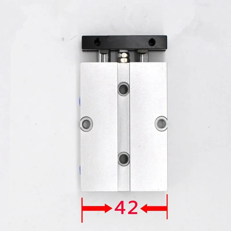 1PCS Pneumatic Air Cylinder Double Action Rod 10mm Bore Fluid M4 Port | Обустройство дома