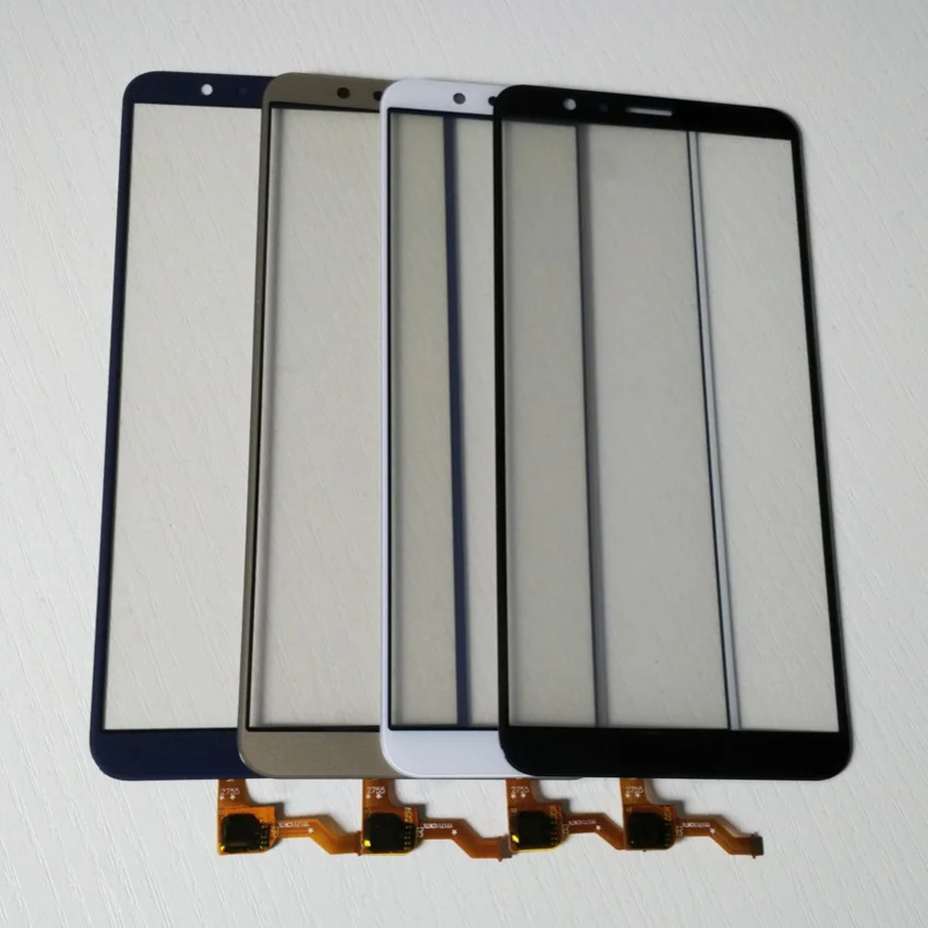 

Внешнее стекло для Honor 7X с запасными частями дигитайзера для Huawei Honor 7X сенсорный экран передний экран стеклянная крышка 7 X + инструмент