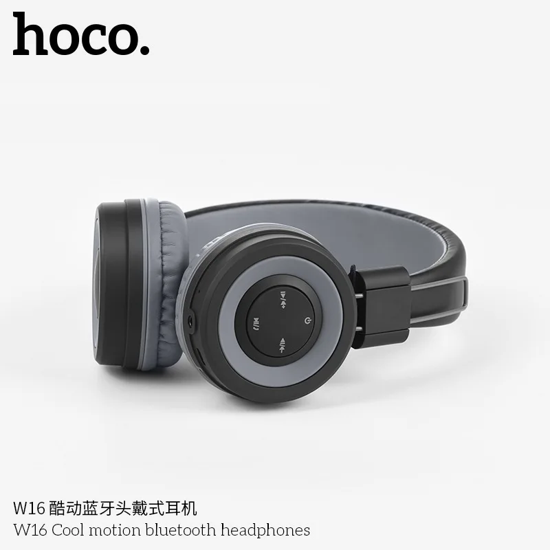 HOCO крутые Спортивные Bluetooth наушники беспроводная гарнитура геймер с микрофоном