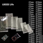 Прозрачные самоклеющиеся пакеты LBSISI Life, 200 шт.