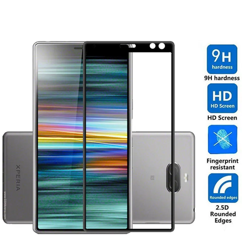 Закаленное стекло с полным покрытием для Sony Xperia XA3 XZ4 Защита экрана X A3 Z4 A 3 4 Z 3A 4Z