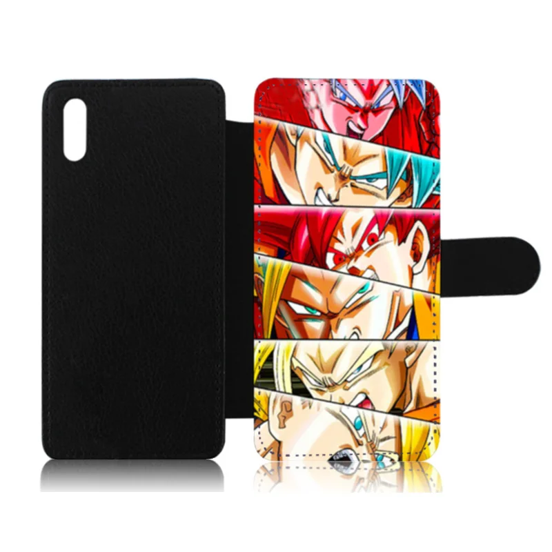 Чехол для sony Xperia L3 чехол Dragonball Z Goku Fire Saiyan дизайнерский кожаный кошелек с