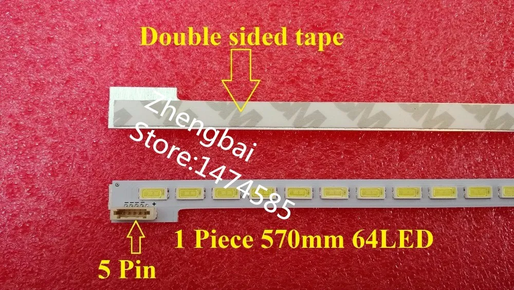 LJ64-03495A LTA460HN05 46EL300C 46HL150C светодиодный ленты S светодиодный 2012SGS46 7030L 64 REV1.0 цельнокроеное платье = 64 светодиодный 570 мм