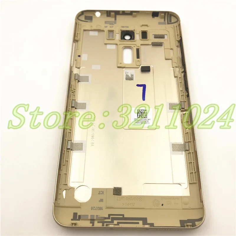 Новый металлический чехол для ASUS Zenfone 3 Laser ZC551KL 5 дюймов с объективом камеры +