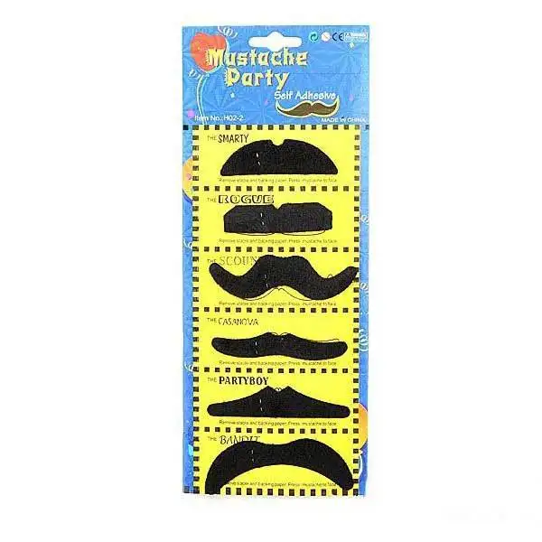 Flaxton 6PCS Stylish Costume Fake Mustache For Party | Игрушки и хобби