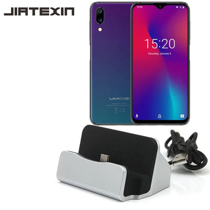 JIATEXIN для UMIDIGI One Max синхронизация данных на рабочем столе Type-C USB кабель док-станция