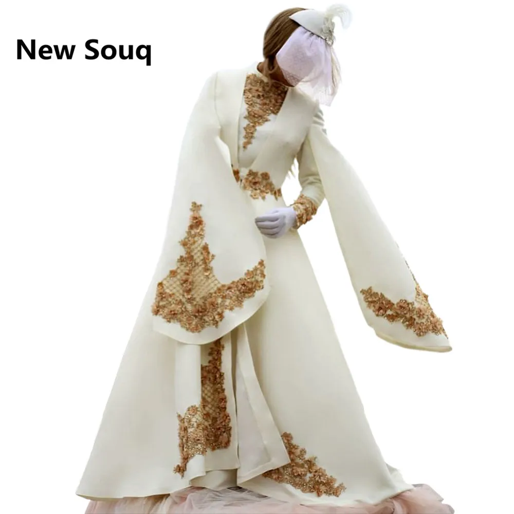 2019 уникальные свадебные платья в саудовском арабском мусульманском стиле