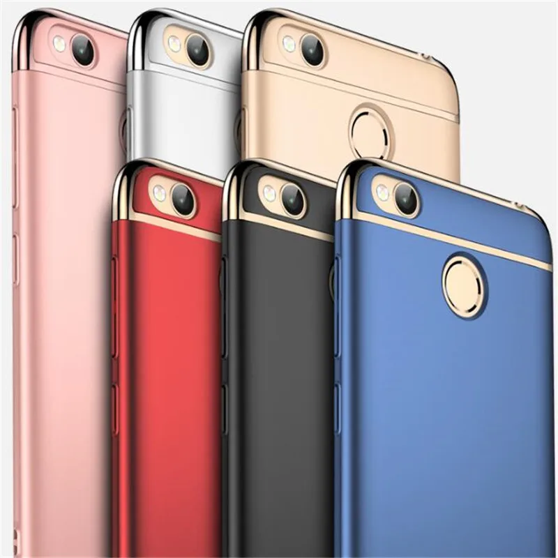 Чехол для Redmi 4X Xiaomi 4A 4 Prime задняя крышка Жесткий Оригинальный чехол 3 в 1 с