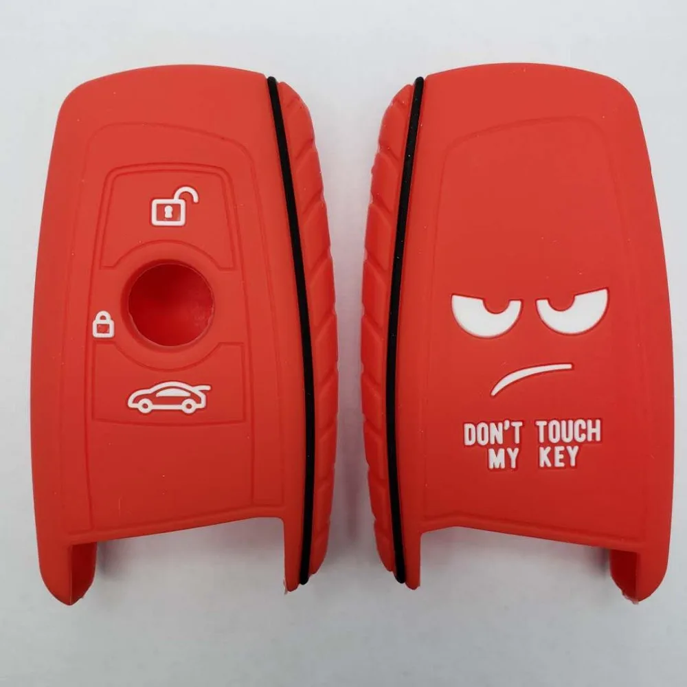 Защитный силиконовый чехол для ключа Don't Touch My Key BMW 1 3 4 5 6 7 серии X3 F25 F26 с