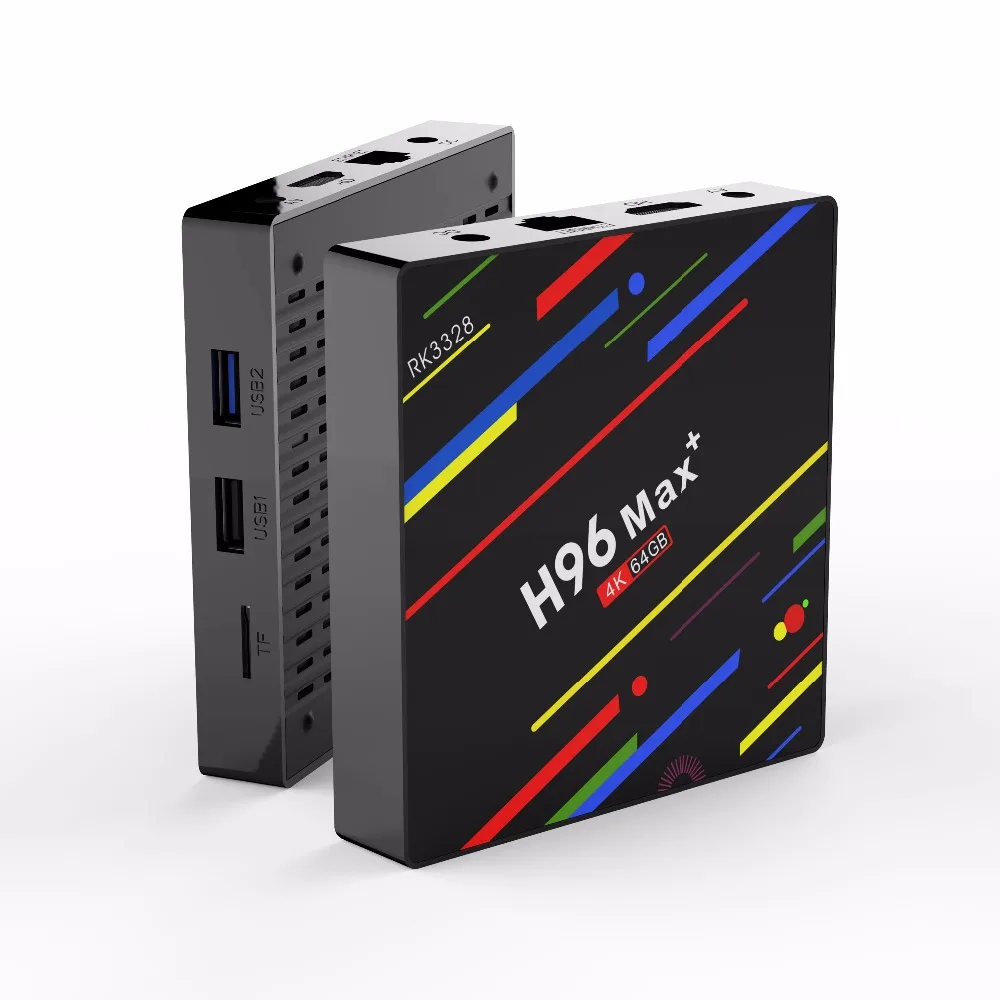 H96 Max 4K Android 9 0 TV Box 4 Гб Ram 64 Rom RK3328 четырехъядерный USB 3 H. 265 Smart 5/2. 4G Dual Wifi
