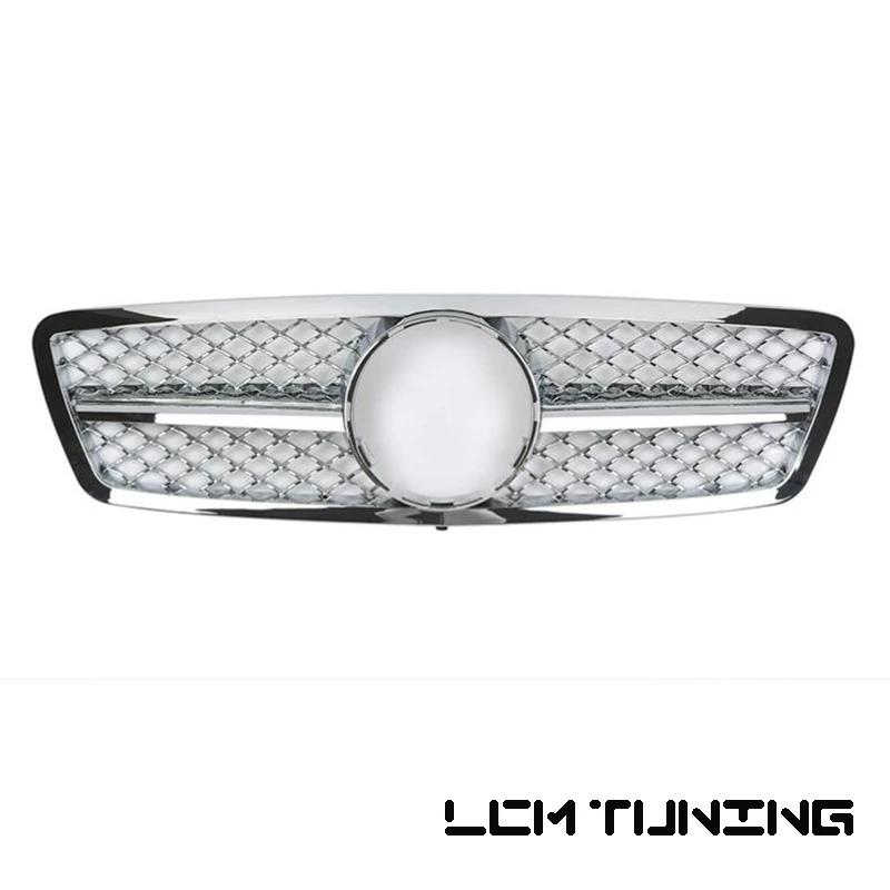 SL стиль ABS пластиковый передний бампер гоночная решетка для Mercedes Benz C-Class W203 00 01 02 03