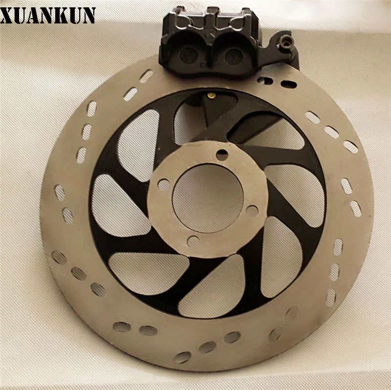 XUANKUN GS125 GN GT GSX HJ125K модифицированный двойной диск поршня тормоз под насосом