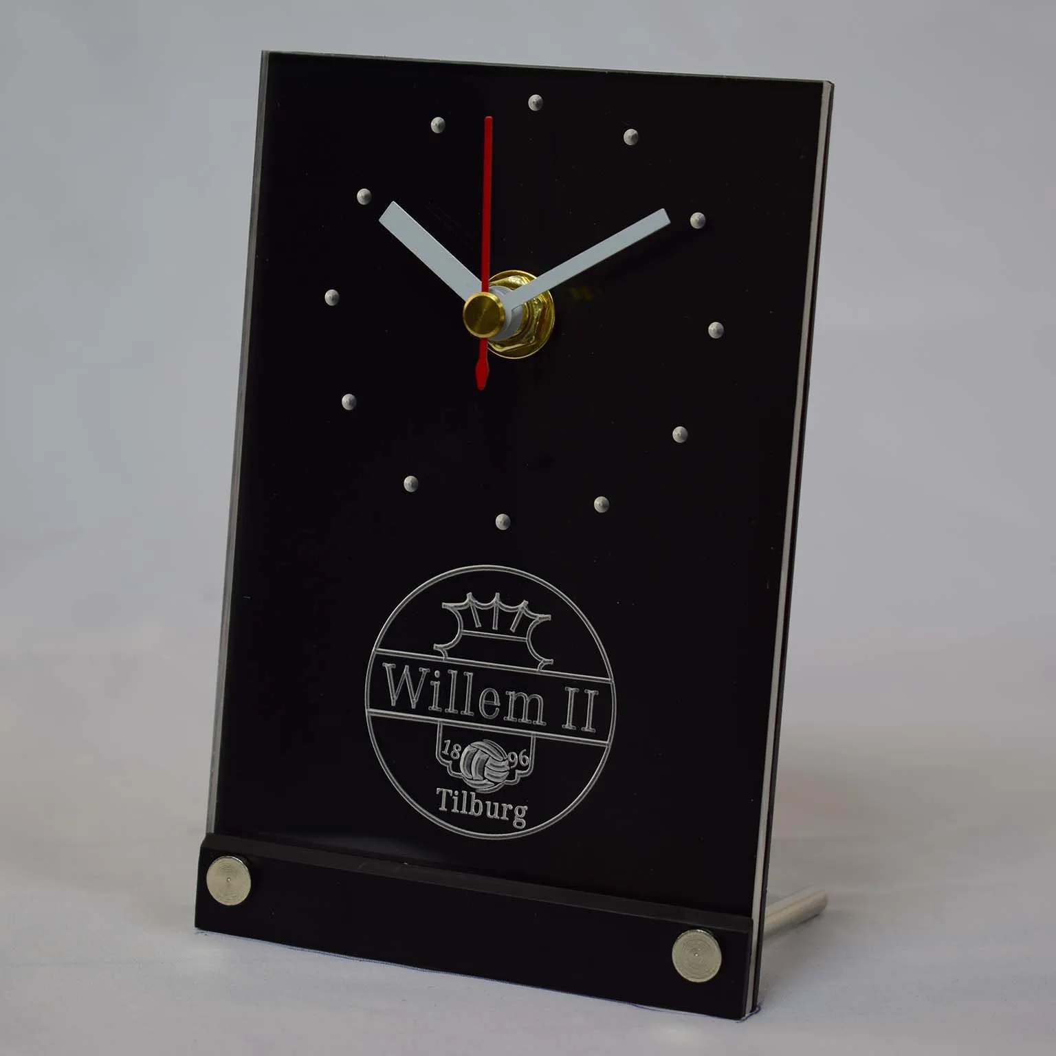 Настольные светодиодные часы tnc1021 Willem II Tilburg Эредивизи футбол 3D|3d led clock|3d clockclock 3d |
