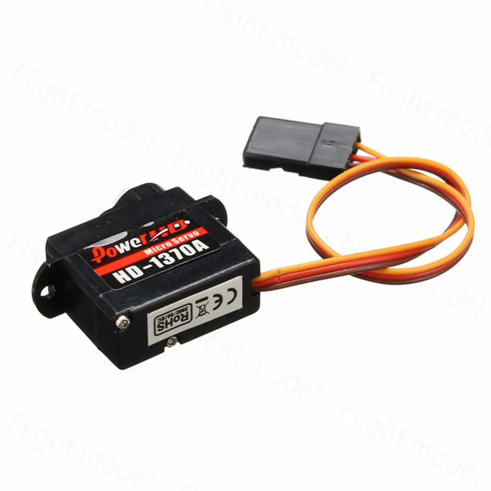 4pcs Power HD 1370A 0 6 kg 3 7g Micro Mini Servo Для F3P EP200 модели полета | Игрушки и хобби