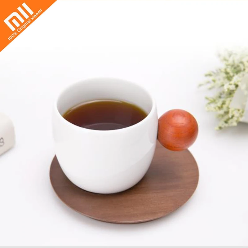 4ps кофейная чашка Xiaomi Planet изысканная керамическая фарфоровая деревянная с