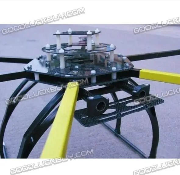ATG 700 X6 AL 2212/2216 складная рама шестигранный Мультикоптер с двойной углеродной